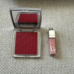 New Dior Backstage Rosy Glow color Rosewood 012 “Sold Out”  with Dior Addict Lip